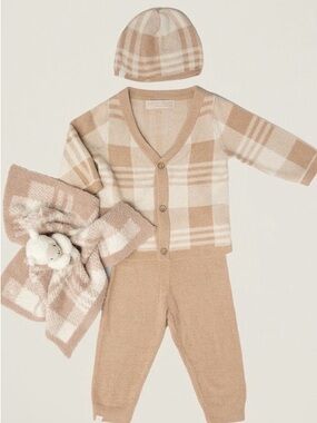 NIB CozyChic Ultra Lite® Plaid Baby Bundle (3/6 months)